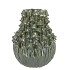 MILOU MAJESTIC GREEN FUNGI VASE 28X28X35CM