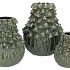 MILOU MAJESTIC GREEN FUNGI VASE 36X36X44CM