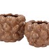 MILOU SCOTTISH SAND POT ACORNS ALLOVER 25X25X18CM