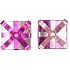 GLAM JOLLY PINK MIX CANDLE HOLDER ASS 9X14CM NM