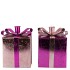 GLAM JOLLY PINK MIX CANDLE HOLDER ASS 9X14CM