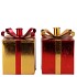 GLAM WILD RED MIX CANDLE HOLDER ASS 9X14CM