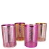 GLAM JOLLY PINK MIX T-LIGHT CILINDER ASS 12X16CM