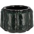 KIRAN MAJESTIC DARK GREEN POT 18X18X13CM