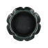 KIRAN MAJESTIC DARK GREEN POT 18X18X13CM