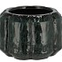 KIRAN MAJESTIC DARK GREEN POT 23X23X16CM