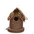 FESTIVE BIRD NEST PINE MOSS 10X10X12CM