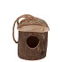 FESTIVE BIRD NEST PINE 11X11X12CM