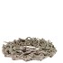 WREATH FESTIVE BIRCH MOSS WITH SNOW 30X7CM