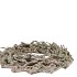 WREATH FESTIVE BIRCH MOSS WITH SNOW 40X8CM