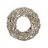 WREATH FESTIVE BIRCH MOSS WITH SNOW 40X8CM