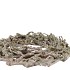 WREATH FESTIVE BIRCH MOSS WITH SNOW 50X9CM NM