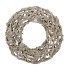WREATH FESTIVE BIRCH MOSS WITH SNOW 50X9CM NM