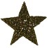 FESTIVE STAR POPLAR MOSS 90X90X10CM