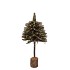 FESTIVE TREE POPLAR MOSS 20X20X50CM