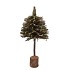 FESTIVE TREE POPLAR MOSS 30X30X80CM