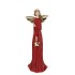 BELLY JOLLY RED XMAS ANGEL 9X7X25CM