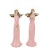 BELLY JOLLY PINK XMAS ANGEL 8X6X21CM