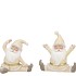 BELLY COZY SAND SANTA CLAUS SITTING 12X6X13CM