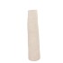 PORTO WHITE VASE TUBE 13X13X37CM