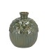 MILOU MAJESTIC GREEN VASE ACORN 8X8X10CM
