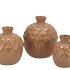 MILOU SCOTTISH SAND VASE ACORN 10X10X11CM