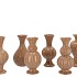 MILOU SCOTTISH SAND VASE ASS 9X9X17CM