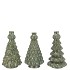 MILOU MAJESTIC GREEN VASE TREE ASS 10X10X16CM