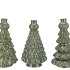 MILOU MAJESTIC GREEN VASE TREE ASS 15X15X26CM