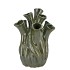 MILOU MAJESTIC GREEN VASE AGLIO ORGANIC 22X22X29CM