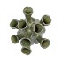MILOU MAJESTIC GREEN VASE AGLIO ORGANIC 22X22X29CM