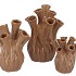 MILOU SCOTTISH SAND VASE AGLIO ORGANIC 22X22X29CM