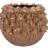 MILOU SCOTTISH SAND FUNGI POT 28X28X21CM