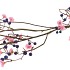 SILK BERRY BLOSSOM BLUE 135CM