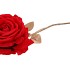 SILK ROSE GOLDIE RED 75CM