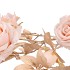 SILK ROSE GOLDIE 5X CREAM 116CM