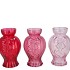 BOWY JOLLY PINK MIX VASE ASS 11X11X18CM
