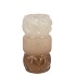 MAE COZY SAND VASE SWIRL TRICOLOR 11X11X20CM NM