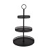 STORAGE SHELF ESI METAL WILD BLACK 37X65CM
