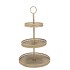 STORAGE SHELF ESI METAL COZY GOLD MATT 37X65CM