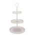 STORAGE SHELF ESI METAL NORDIC WHITE 37X65CM