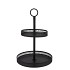 STORAGE SHELF ESI METAL WILD BLACK 28X43CM
