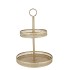 STORAGE SHELF ESI METAL MAJESTIC GOLD 28X43CM
