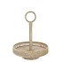 STORAGE SHELF ESI METAL COZY GOLD MATT 20X27CM