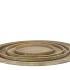 COASTER COZY GOLD MATT TRAY METAL 46X2CM