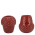 LINA SCOTTISH BROWN VASE ACORN 15X15X14CM