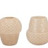 LINA COZY SAND VASE ACORN 17X17X19CM NM