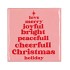 TILE CHRISTMAS HOLIDAY 10X10X1CM NM