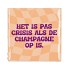 TILE CHAMPAGNE OP 10X10X1CM NM