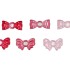 BOWY JOLLY PINK MIX CANDLE HOLDER BOW TIE ASS 10X5X3CM